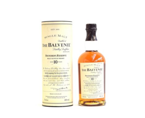 Balvenie 10 Year Old Founder's Reserve Single Malt Scotch Whisky, 70cl 