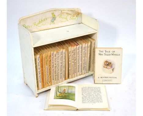 Potter, Beatrix, Peter Rabbit's Book Shelf, containing 23 vols