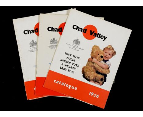 TRADE CATALOGUES.  THE CHAD VALLEY CO LTD TOYS & GAMES, 1953-1970  profusely illustrated, many colour, many with price lists 