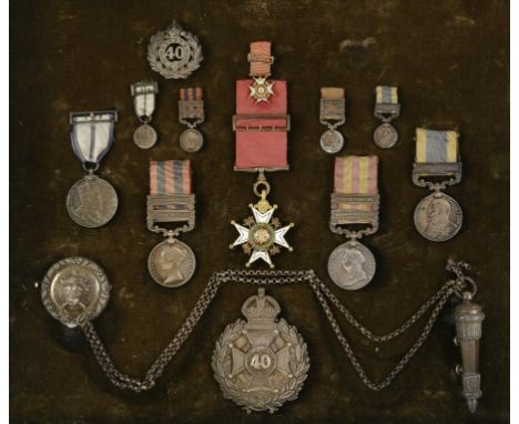 THE ORDER AND MEDALS OF COLONEL G R CRAWFORD, CB, INDIAN ARMY comprising The Most Honourable Order of the Bath, Companion's b