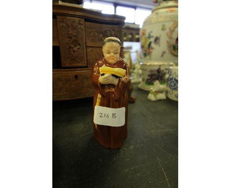 Royal Worcester monk candle snuffer