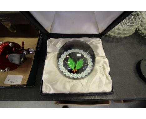 Boxed Caithness Paperweight