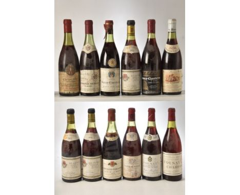 Volnay Champans 1979 Domaine Marquis D'Angerville 1 bt Volnay Clos des Angles 1978 Proper-Maufoux 1 bt Clos de La Roche 1972 
