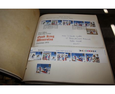 An album of Great Britain stamps and commemorative First Day covers 