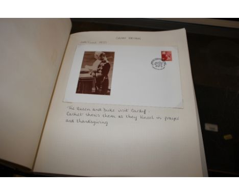 A Great Britain album of First Day covers, Queens Jubilee 1977 etc.