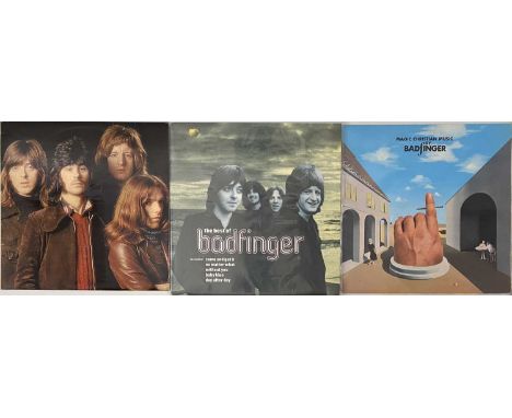 BADFINGER - LP RARITIES PACK. A fine selection of 3 LPs by Badfinger. Titles include Magic Christian Music (SAPCORE 12, recor