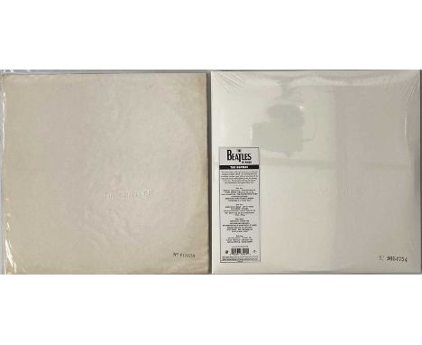 THE WHITE ALBUM - LP PACK. A pack of 2 x copies of The Beatles' self-titled album. The first copy (PCS 7067, RE,  'An EMI Rec