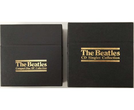 THE BEATLES - CD SINGLES COLLECTION/ COMPACT DISC EP COLLECTION SETS. A super selection of 2 extensive CD box sets by The Bea