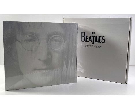 Two collectable boxed sets to inc c 2010 issued John Lennon 'Time Capsule' set, and 'Box Of Vision' CD storage set with book 