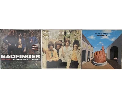 BADFINGER / IVEYS - LP PACK. A pack of 3 x LPs. Titles are Magic Christian Music By Badfinger (SAPCOR 12, VG+/ VG+), Iveys - 