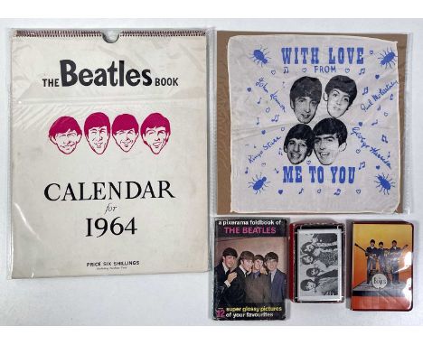 Good selection of Beatles ephemera to inc: original 'Langman and Co' / Beat Productions 1965 diary in excellent condition, Pi