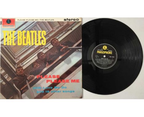 THE BEATLES - PLEASE PLEASE ME LP (UK STEREO 5TH PRESSING - PCS 3042 - SUPERB COPY). A fantastic condition collectable 5th UK