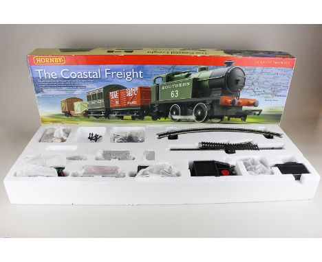 A Hornby Railways 00 gauge model railway train set, The Coastal Freight R1111, boxed