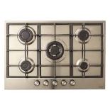 Cooke & Lewis CLGASUIT5 75cm Gas Hob. - PW.