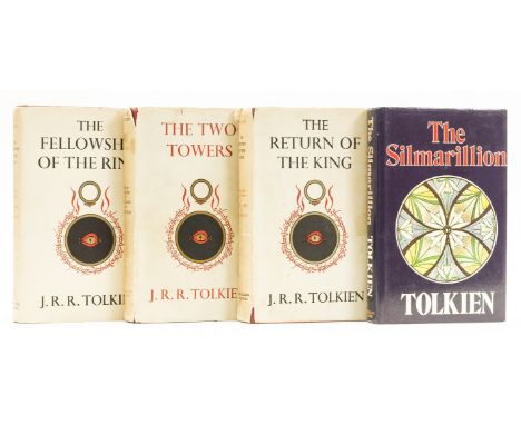 Tolkien (J.R.R.) The Lord of the Rings, 3 vol., first editions, vol.1 eleventh impression, vol. 2 & 3 first impressions, vol.