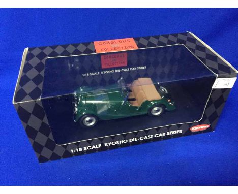 MORGAN 4/4 SERIES II GREEN1:18 scale Kyosho Die-Cast car series