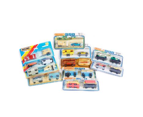 11 Matchbox Superfast 75 Series "Two" Packs. Including; TP-1 Lorry &amp; Trailer. TP-3 AMX Javelin &amp; Horse Box. TP-4 Mase