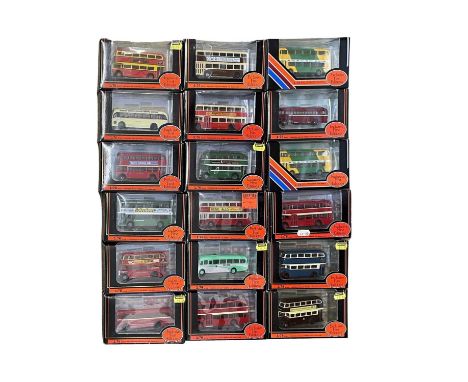 A collection of various boxed Exclusive First Editions die-cast buses, to include: Thames Valley, Badgerline, Black Prince et