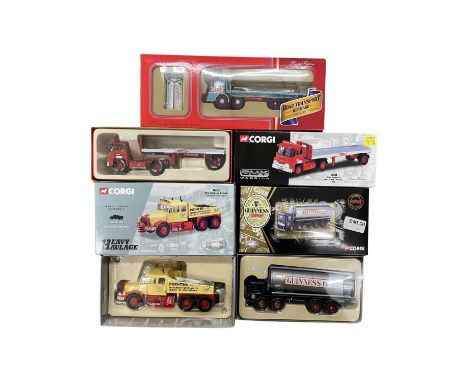 A collection of limited edition boxed Corgi die-case vehicles, to include: - The Pointer Group: Scammell Contractor - Guinnes