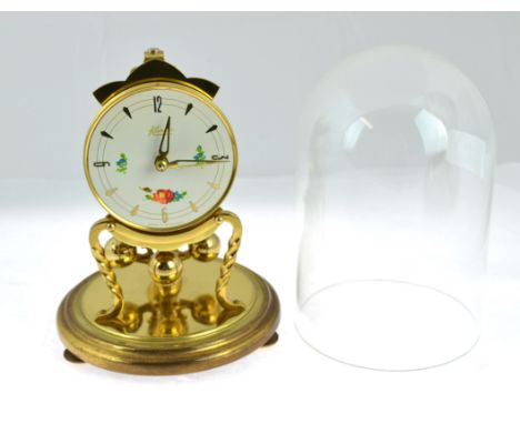 1970's Kundo 400 Day Mantle Clock with guarantee leaflet&nbsp;&nbsp;