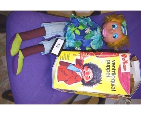 1 x Pelham Puppets Ventriloquial puppet in original Pelham Puppets box