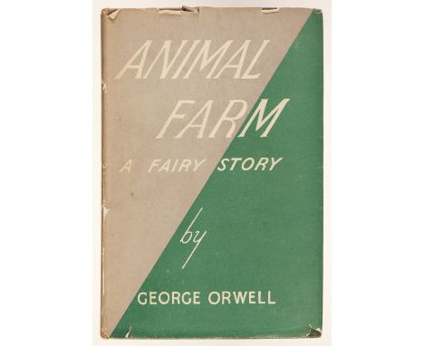 Orwell (George). Animal Farm, 2nd printing, London: Secker &amp; Warburg, August 1945, small contemporary previous owner insc