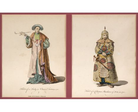 China. [Ten plates from A Collection of the Dresses of Different Nations, Antient and Modern, London: Thomas Jefferys, 1757-7