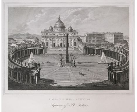 Piale (Pietro, publisher). Nuova Collezione di 52 Principali Vedute di Roma e suoi contorni disegnate dal vero ed incise in r