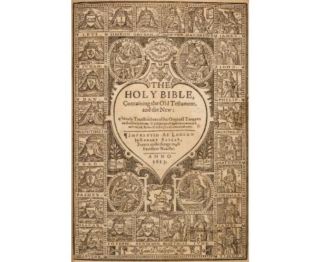 Bible [English]. The Holy Bible, Containing the Old Testament, and the New: Newly Translated out of the Original Tongues: and