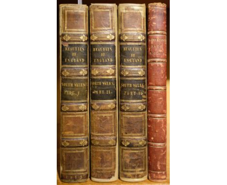 Rees (Thomas). The Beauties of England and Wales: or original delineations, topographical, historical, and descriptive, of ea