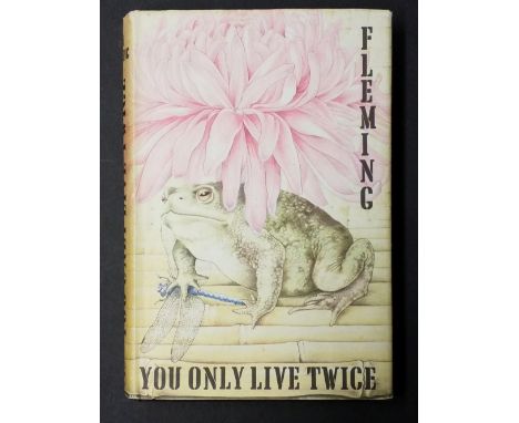 Fleming (Ian). You Only Live Twice, 1st edition, Jonathan Cape, 1964, minor spotting to the text block, original gilt decorat