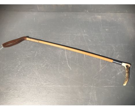 Child's Malacca hunting whip