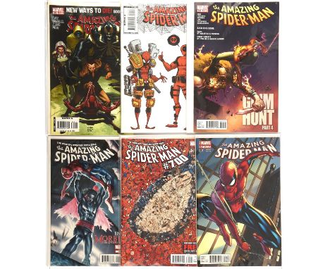 Amazing Spider-Man: a group of 13 Modern-Age key issues featuring 1st appearances (Marvel Comics, 1992-2014) .High-Grade cond