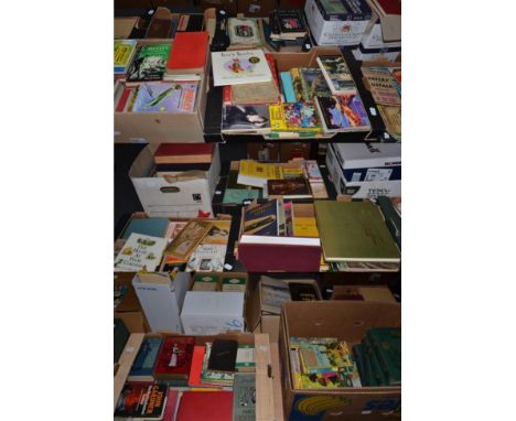 Twenty-two boxes of various books prinipally literature including: children's books; (such as early impressions of Famous Fiv