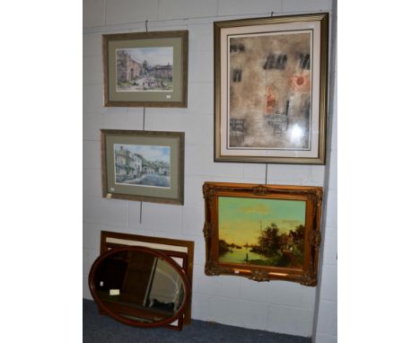 Alison Neville, a limited edition engraving signed in pencil to the margin, 43/100; Nancy Dyson, two limited edition prints, 