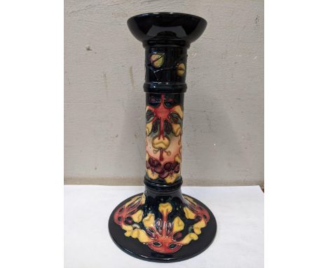 A Moorcroft candlestick, 21cm highLocation: 