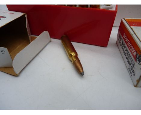 ***COLLECTION ONLY*** 2 1/2" boxes (50) .308 calibre rifle Cartridges including 40 (2 boxes) of Winchester Super X Centrefire