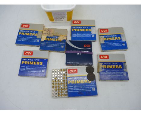 ***COLLECTION ONLY*** 1541 of CCI Large Rifle Primers BR-2.  N.B.  To be sold only to a person with an appropriate Firearm Ce