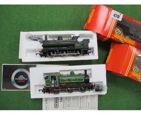 Two Hornby "OO"Gauge/4mm Boxed Tank Steam Locomotives,  0-6-0, Ref No R396 G.N.R class J13 R/No 1247, Ref No R059 class 2721 