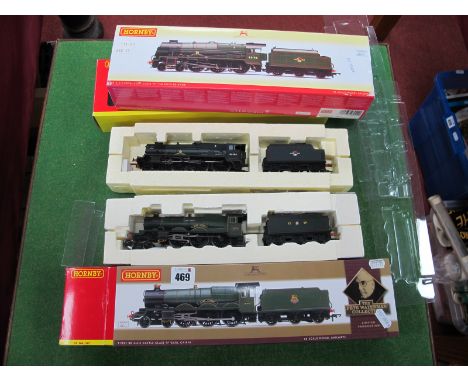 Two Hornby "OO" Gauge/4mm Boxed 4-6-0 Steam Locomotives, for repair, Ref No. R2822 Castle Class "Earl Cairns", R/No. 5053, (d