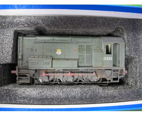 A Dapol 'O' Gauge/7mm Ref No. 7D-008-001 Class 08 Diesel Shunter, BR green, R/No. 13282, good boxed condition, (rub marks to 