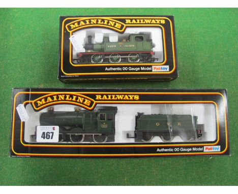 Two Mainline "OO"Gauge/4mm Boxed Steam Locomotives, Ref No 37.058 "Collett" 0-6-0 with six wheel tender, GWR green R/No 3205,