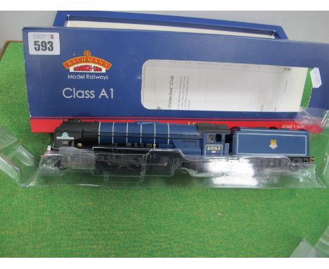 A Bachmann 'OO' Gauge/4mm Ref No 32-550C Class AI 4-6-2 Steam Locomotive with Eight Wheel Tender, BR blue "Tornado" R/No 6016