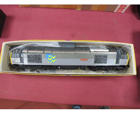 A "The Wagon and Carriage Works" Kit Built Class 60 Co-Co 'O' Gauge/7mm Diesel Locomotive "The Cheviot", R/No. 60023 - two ra