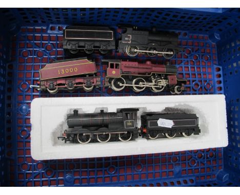 Three "OO"Gauge/4mm Unboxed Steam Locomotives with Six Wheel Tenders, Mainline Class 2251 "Collett Goods" 0-6-0 BR black R/No