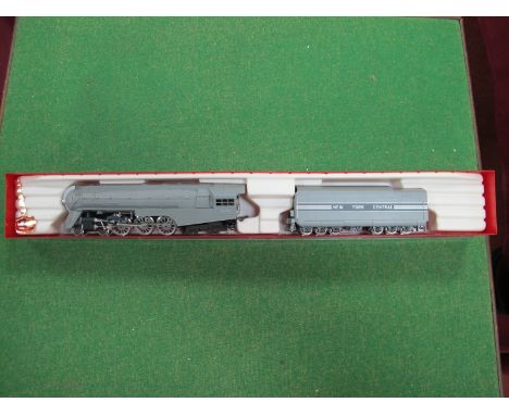 A Rivarossi "HO" Gauge Ref No 1273 4-6-4 Class J39 Steam Locomotive with Twelve Wheel Tender, "New York Central" grey livery 