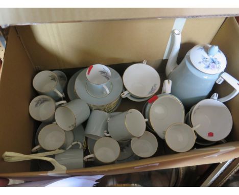 A Royal Worcester WOODLAND Part Coffee and Tea Set 