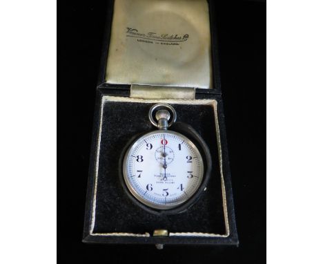 A Venner Time Switches Ltd. Type No. A40 Nickel Chrome stop watch, no. 8974, c. 1950's 