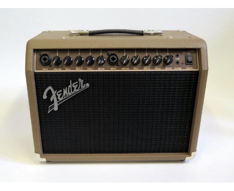 A Fender Acoustasonic Guitar Amplifier 