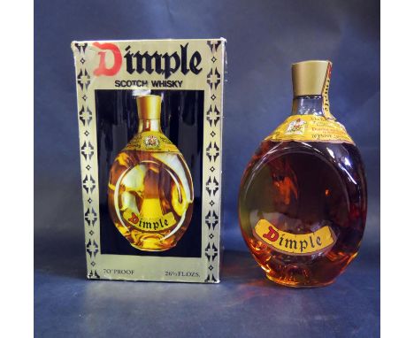 A Bottle of Dimple Scotch Whisky 
